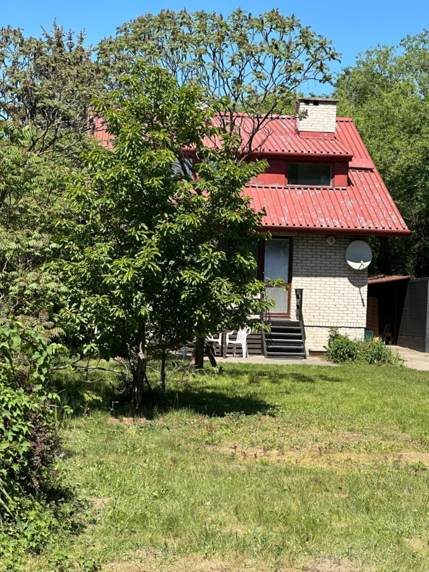 Cozy With A Private Yard Apartment Warschau